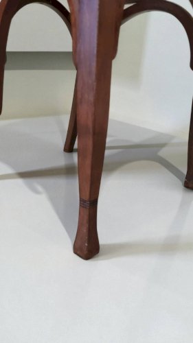 Chaises Art Nouveau en bois courbé