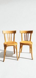 Baumann Bistro Chairs 1960s