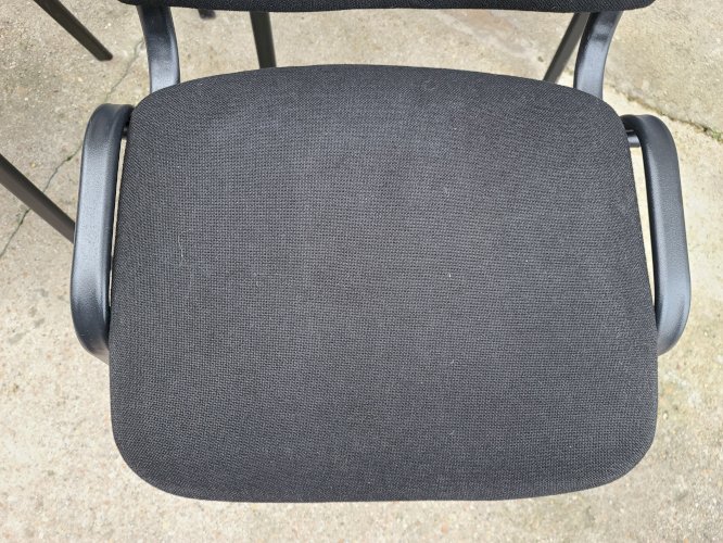 chaises de bureau  tissu (4 ex)