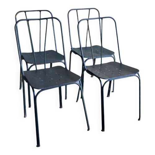Chaises de jardin Parc et Jardin de Paris, 1950s (*4)