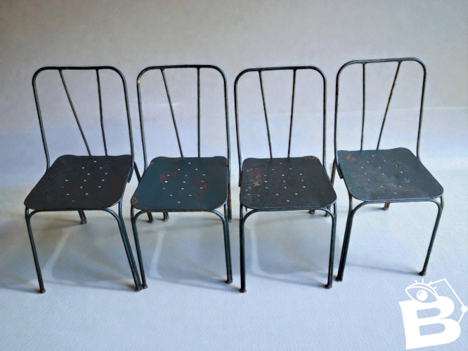 Chaises de jardin Parc et Jardin de Paris, 1950s (*4)