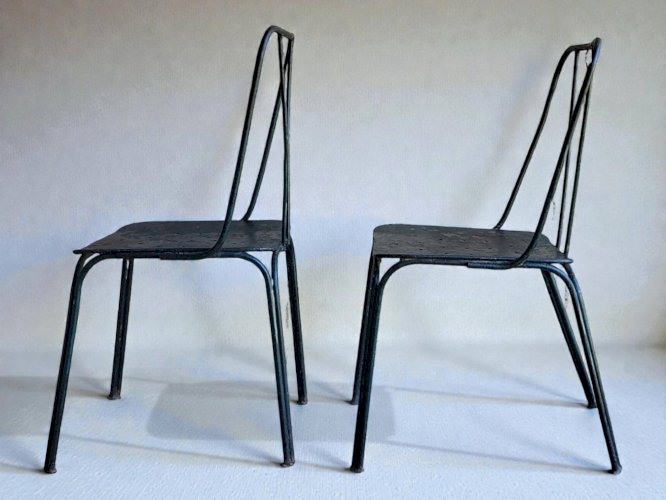 Chaises de jardin Parc et Jardin de Paris, 1950s (*4)