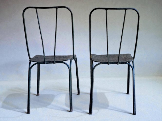 Chaises de jardin Parc et Jardin de Paris, 1950s (*4)
