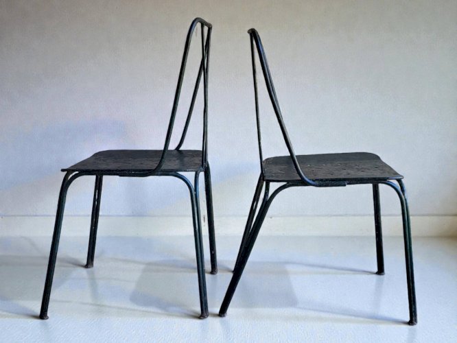 Chaises de jardin Parc et Jardin de Paris, 1950s (*4)
