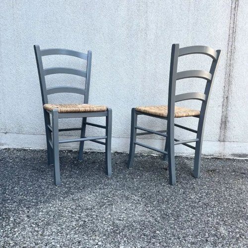 Chaises en bois style campagne