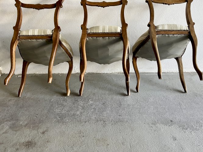 Chaises "pelote"
