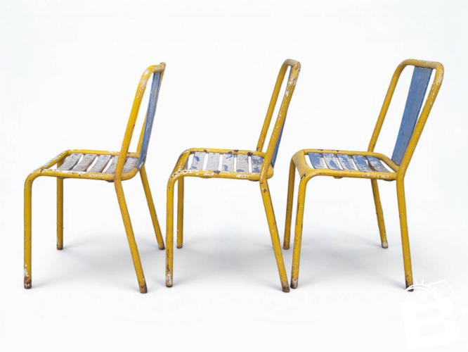 Chaises Tolix Xavier Pauchard T4 - 1950s (*3)