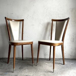 Chaises vintage années 50