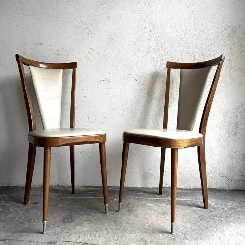 Chaises vintage années 50