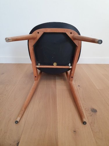 Chaises vintagespégase par Pierre Gurariche / Baumann