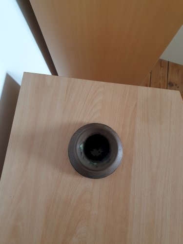 Chandelier bougeoir en cuivre rouge XIXè siècle