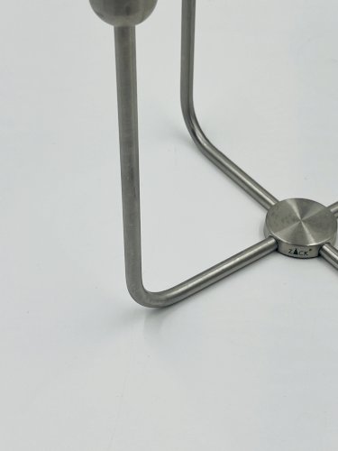 Chandelier Minimaliste ZACK en Acier Brossé