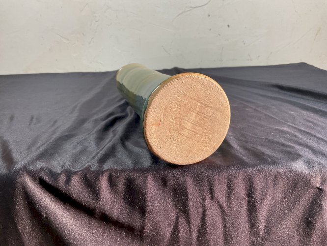 CHARLES CHIVILO - Vase rouleau Céramique Vernissée .