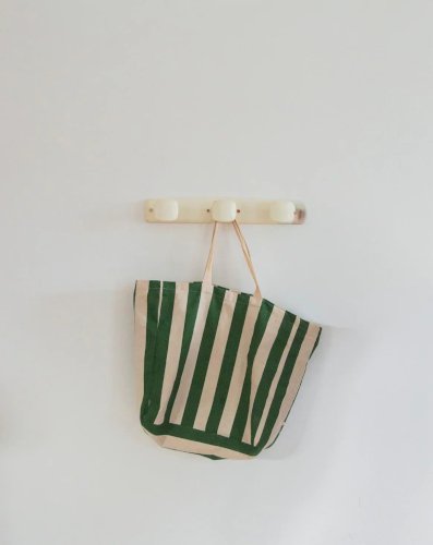 Charlie, la patère blanche en plastique N°140