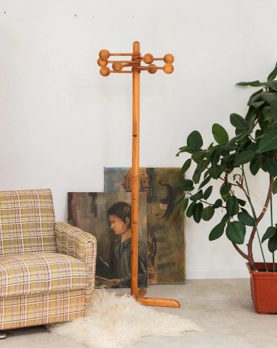Charlie, le porte-manteau en bois N°138