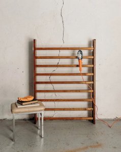 Charlie, le porte-serviette en bois N°2