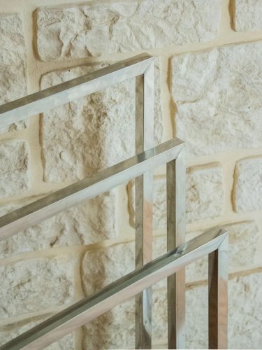 Charlie, le porte-serviettes chromé N°165