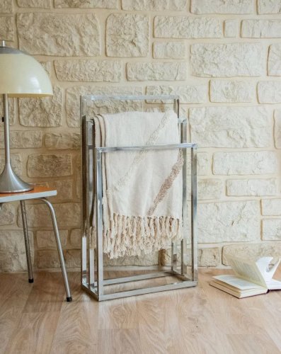 Charlie, le porte-serviettes chromé N°165