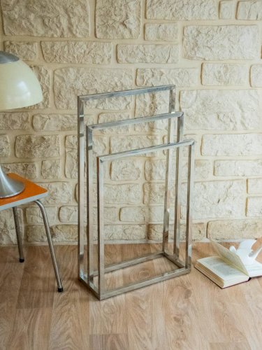 Charlie, le porte-serviettes chromé N°165