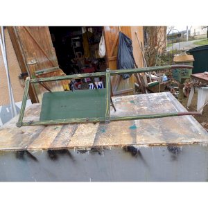 Old wooden cart decor