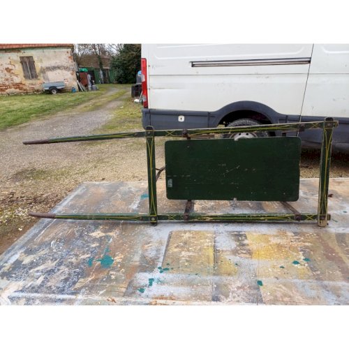 Charrette bois ancienne déco