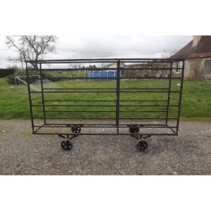 Industrial Prune Cart Iron 19th Century