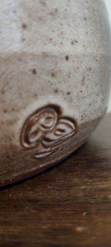 Chaudron soupière en céramique La Hulotte , Ateliers Pierlot , Ratilly