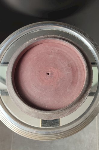 Chaudron soupière en céramique La Hulotte , Ateliers Pierlot , Ratilly