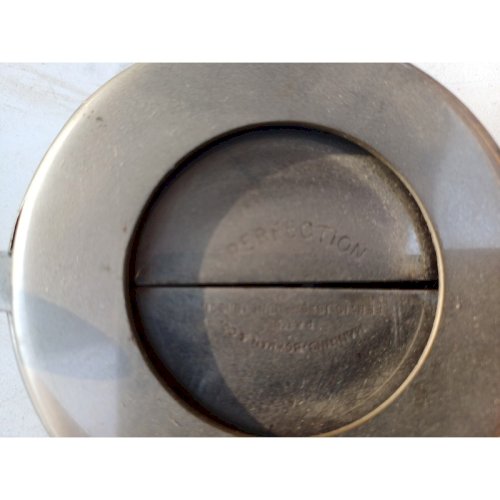 Chauffe Plat Métal Argenté Manning et Bowman