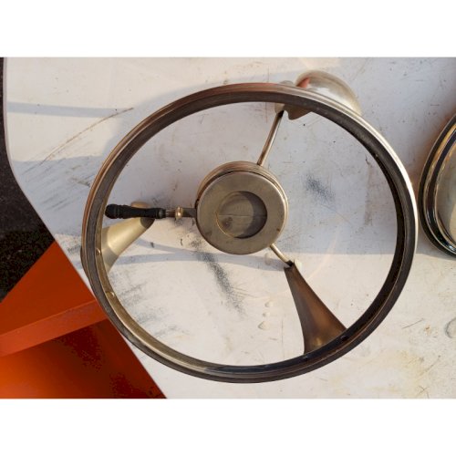 Chauffe Plat Métal Argenté Manning et Bowman