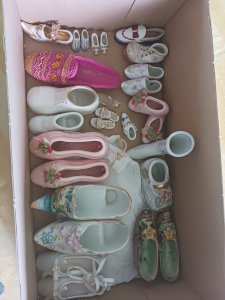porcelain shoes