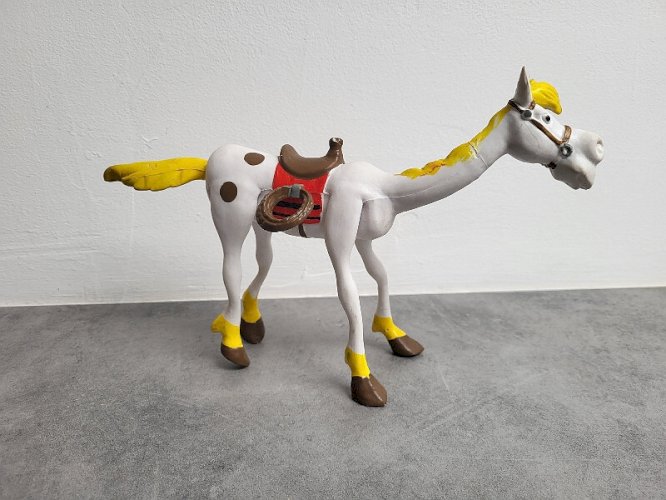 CHEVAL DE LUCKY LUKE JOLY JUMPER VINTAGE DARGAUD EDITEUR PARIS 1984