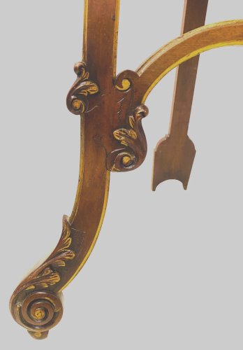 Chevalet de style Louis XV en noyer massif du XIX siècle