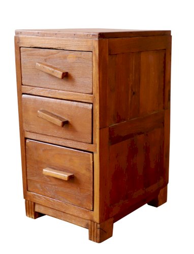 Chevet art déco en teck birman