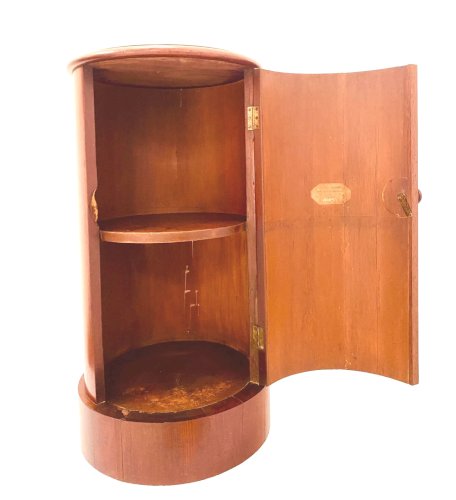 Chevet somno Napoléon III en acajou et placage XIX siècle