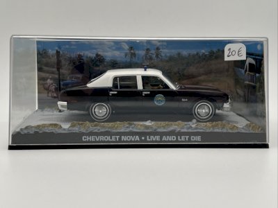 Chevrolet Nova Vivre Et Laisser Mourir James Bond 1/43 Eaglemoss