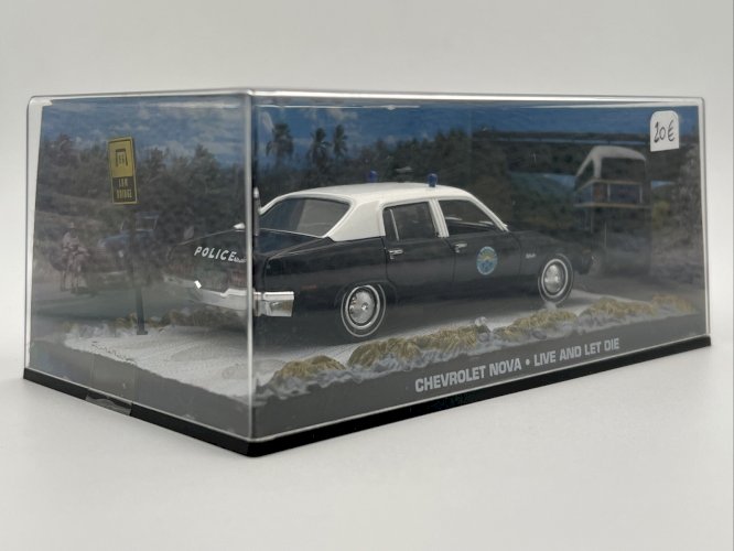 Chevrolet Nova Vivre Et Laisser Mourir James Bond 1/43 Eaglemoss