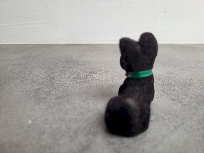 CHIEN WEST GERMANY VINTAGE ORIGINAL MAX CARL PELUCHES FLOQUER
