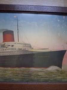 Chromo ancienne le normandie