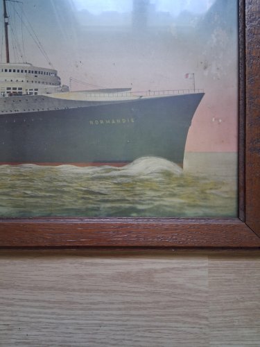 Chromo ancienne le normandie