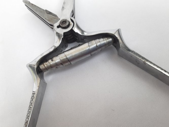 Ciseaux hacheurs - masticateur vintage acier chromé – 6 lames