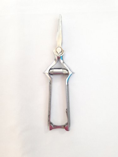 Ciseaux hacheurs - masticateur vintage acier chromé – 6 lames