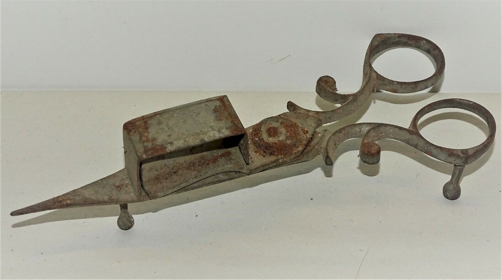 Bougeoir médiéval en fer forgé, 1 bougie Bougeoir médiéval en fer forgé, 1 bougie