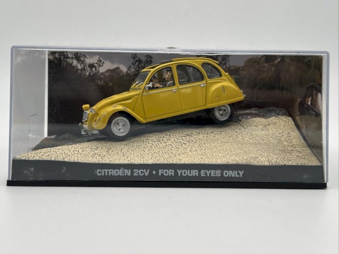 Citroën 2CV Rien Que Pour Vos Yeux James Bond 1/43 Eaglemoss