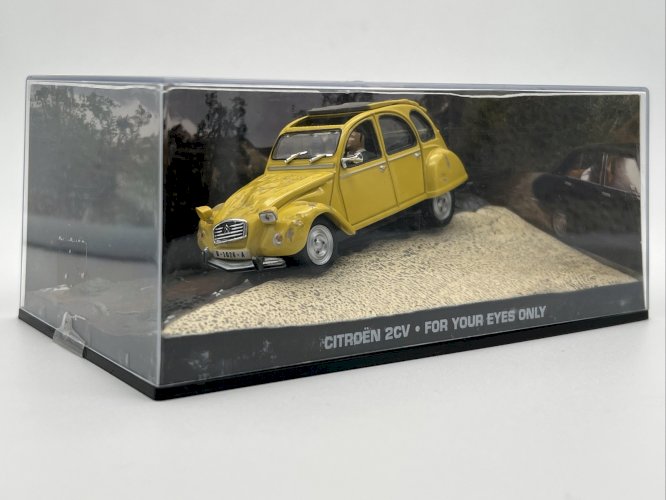 Citroën 2CV Rien Que Pour Vos Yeux James Bond 1/43 Eaglemoss