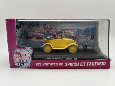 Citroën 5 Hp Spirou et les héritiers 1/43 Atlas