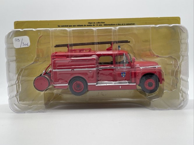 Citroën 55U Guinard Pompier 1/43 Collection Hachette
