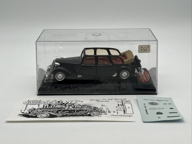 Citroën Traction 15 Familiale Découvrable (1954) 1/43 Elysée