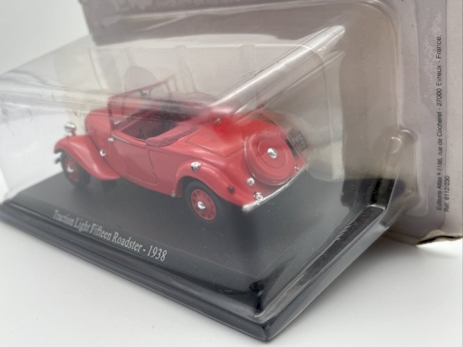 Citroën Traction Light Fifteen Roadster (1938) 1/43 Atlas