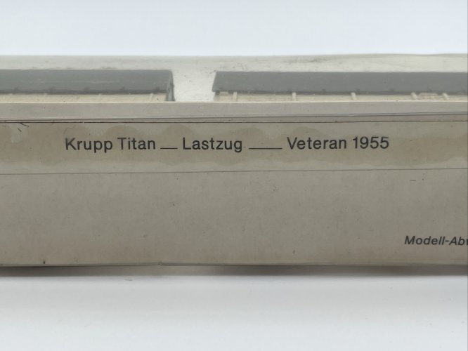 Krupp Titan Lastzug 1/87 Wiking Berlin